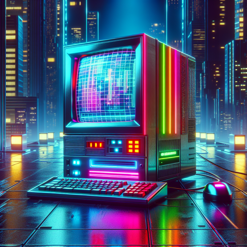 Un pc degli anni 1990